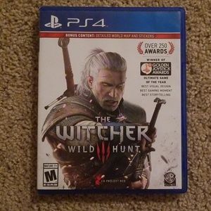 PS4 The Witcher Wild Hunt 3